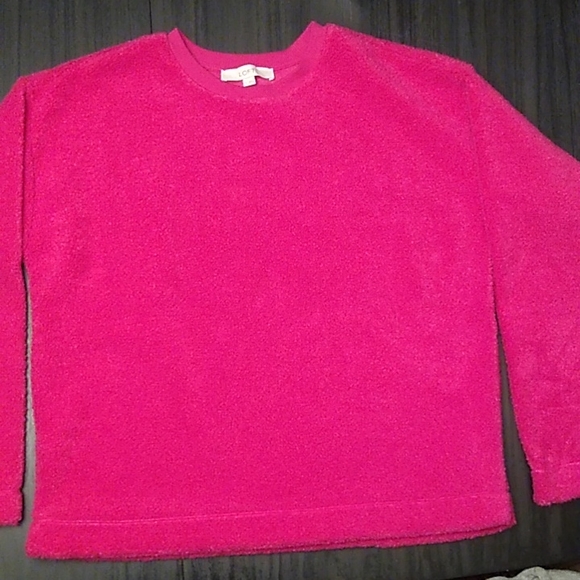 LOFT fuzzy poodle texture fleece - Picture 4 of 8